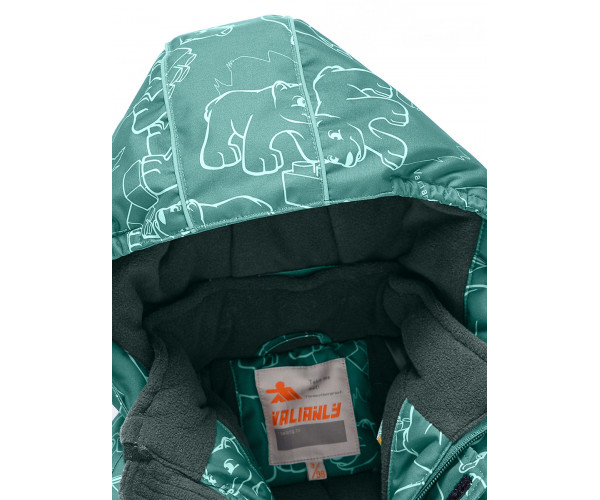 Комбинезон Valianly детский зеленого цвета 9023Z