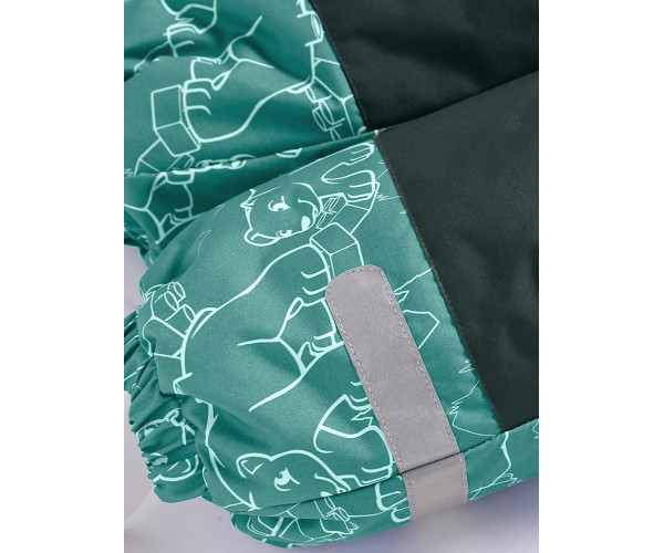 Комбинезон Valianly детский зеленого цвета 9023Z