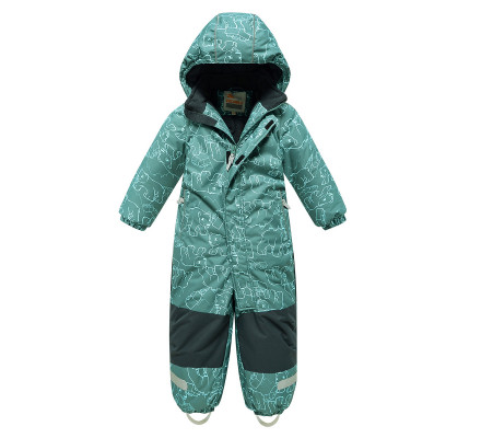 Комбинезон Valianly детский зеленого цвета 9023Z