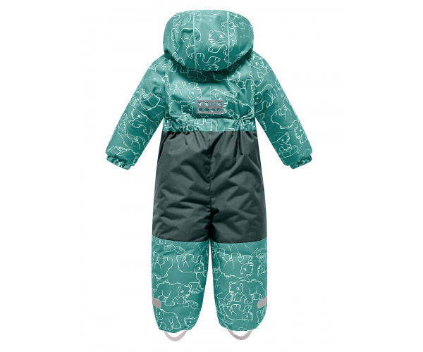 Комбинезон Valianly детский зеленого цвета 9023Z