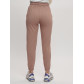Брюки джоггеры трикотажные женские бежевого цвета 1088B