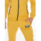 Спортивный костюм трикотажный горчичного цвета 9149G