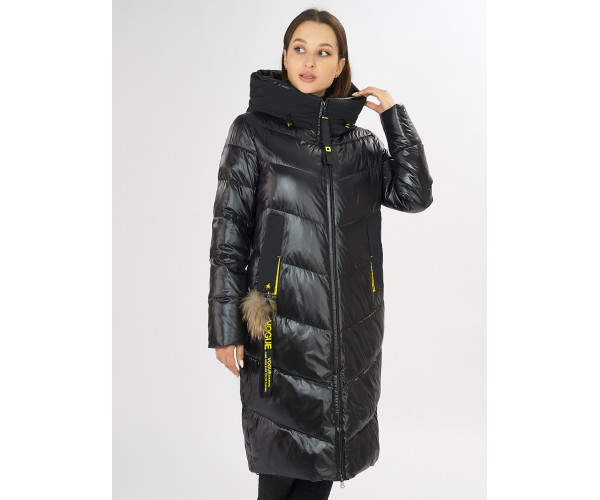 Куртка зимняя черного цвета 72169Ch