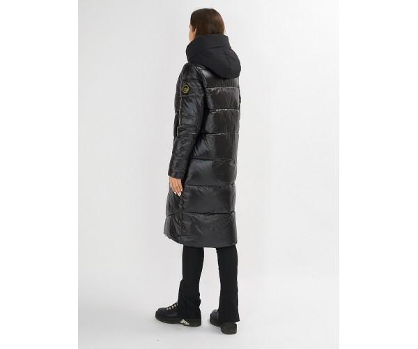 Куртка зимняя черного цвета 72169Ch