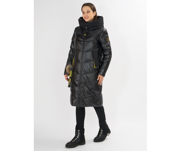 Куртка зимняя черного цвета 72169Ch