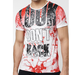 Подростковая футболка красного цвета 220077Kr