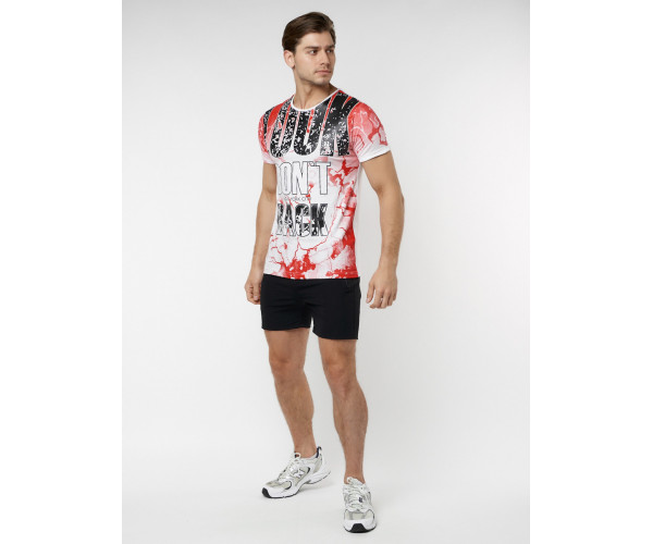 Подростковая футболка красного цвета 220077Kr