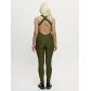 Комбинезон для фитнеса женский цвета хаки 2005Kh