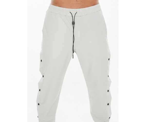 Костюм штаны с футболкой светло-серого цвета 221117SS