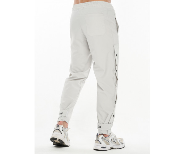 Костюм штаны с футболкой светло-серого цвета 221117SS