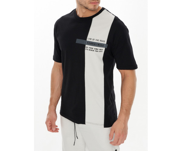 Костюм штаны с футболкой светло-серого цвета 221117SS