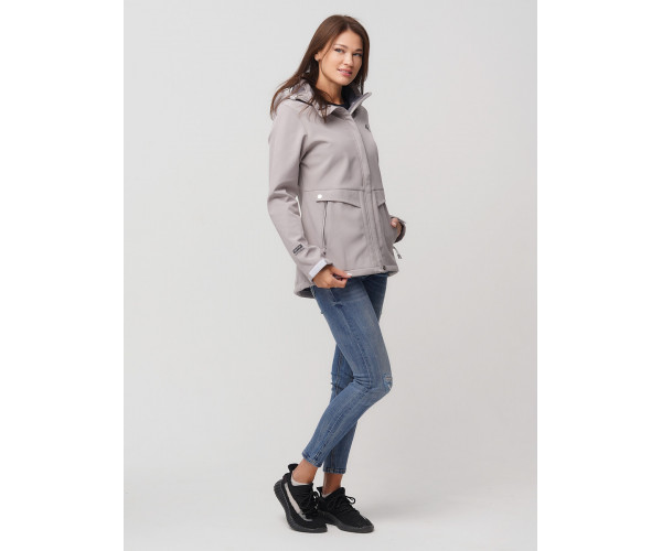 Ветровка  женская серый цвета 2032Sr