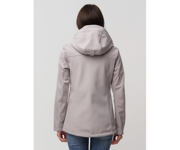 Ветровка  женская серый цвета 2032Sr