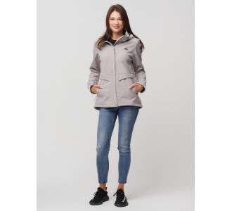 Ветровка  женская серый цвета 2032Sr