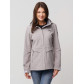 Ветровка  женская серый цвета 2032Sr