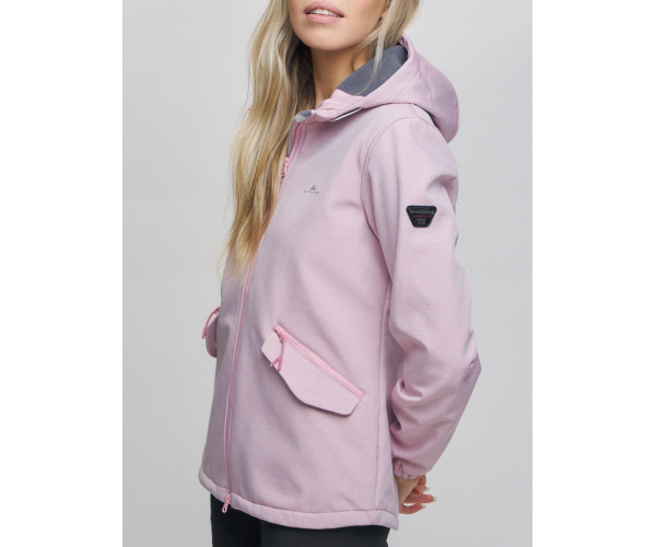 Костюм женский  розового цвета 020014R