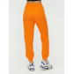Штаны джоггеры женские оранжевого цвета 1302O