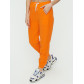 Штаны джоггеры женские оранжевого цвета 1302O