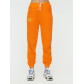 Штаны джоггеры женские оранжевого цвета 1302O