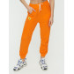 Штаны джоггеры женские оранжевого цвета 1302O