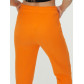 Штаны джоггеры женские оранжевого цвета 1302O