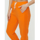 Штаны джоггеры женские оранжевого цвета 1302O