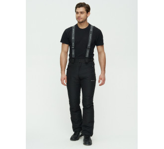 Брюки  горнолыжные черного цвета 2182Ch