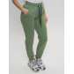 Джоггеры женские на флисе зимние цвета хаки 1097Kh