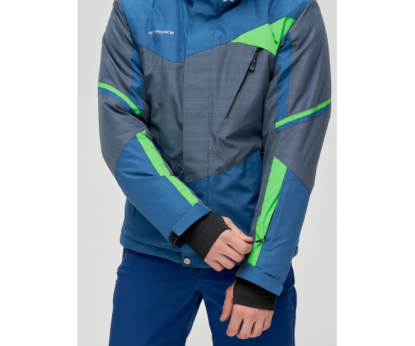 Горнолыжная куртка  серого цвета 2071Sr