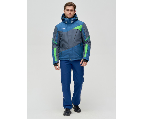Горнолыжная куртка  серого цвета 2071Sr