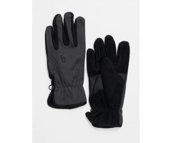 Перчатка спортивная женская темно-серого цвета 620TC