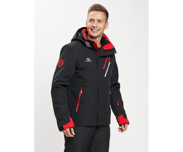 Горнолыжная куртка мужская черного цвета 77010Ch