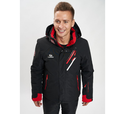 Горнолыжная куртка мужская черного цвета 77010Ch