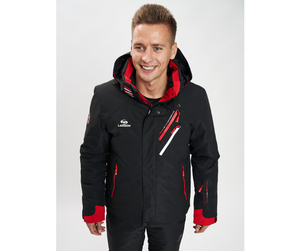 Горнолыжная куртка мужская черного цвета 77010Ch