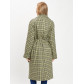 Пальто демисезонное зеленого цвета 42121-1Z