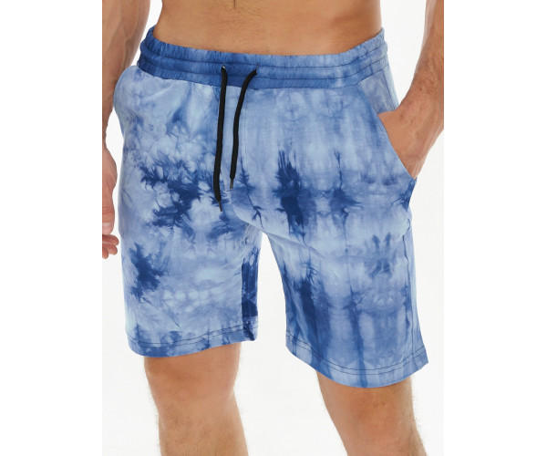 Мужские шорты варенки синего цвета 221102S