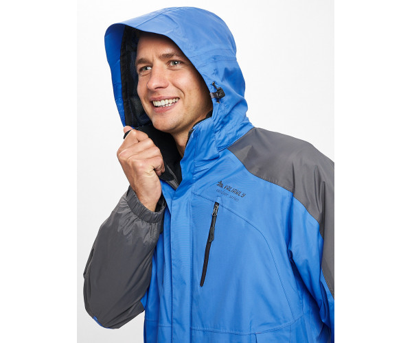 Куртка демисезонная 3 в 1 синего цвета 12005S