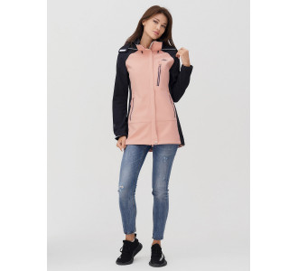 Ветровка  женская розового цвета 2030R