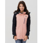 Ветровка  женская розового цвета 2030R
