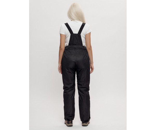 Горнолыжный костюм женский цвета хаки 668Kh