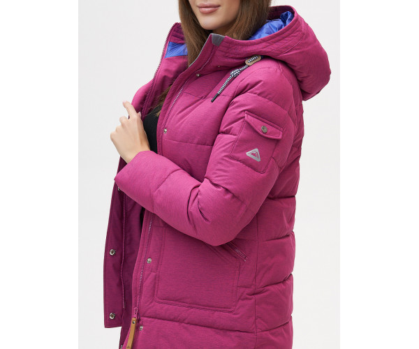 Куртка зимняя  малинового цвета 2080M