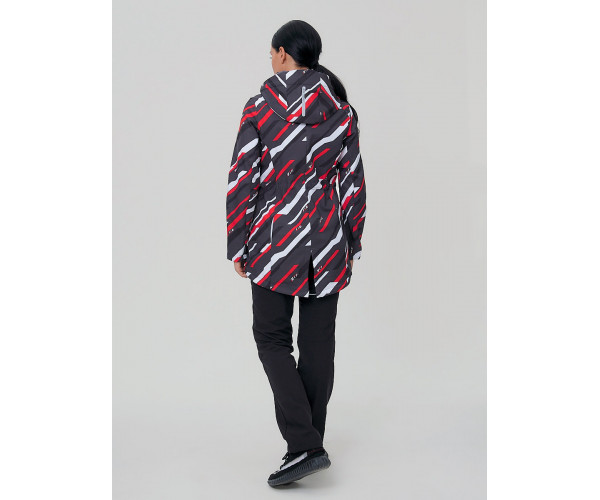 Костюм женский softshell красного цвета 01923-1Kr