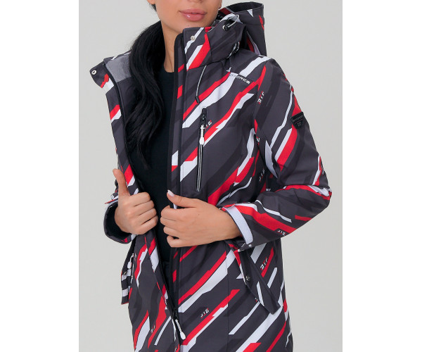 Костюм женский softshell красного цвета 01923-1Kr