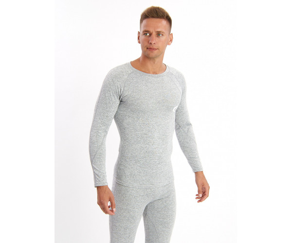 Термобелье мужское светло-серого цвета 2208SS