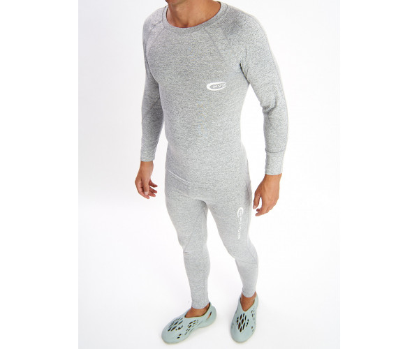Термобелье мужское светло-серого цвета 2208SS