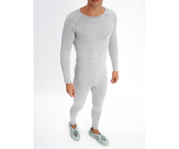 Термобелье мужское светло-серого цвета 2208SS