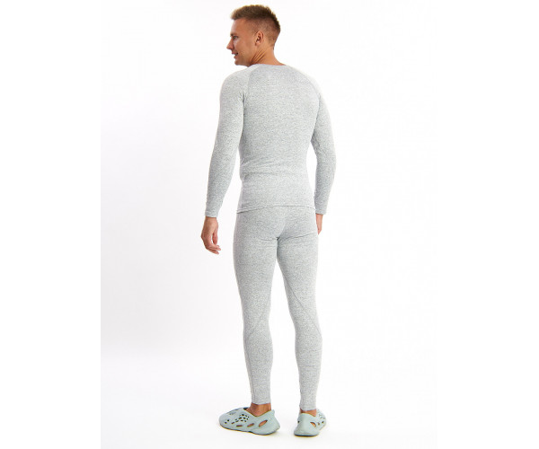 Термобелье мужское светло-серого цвета 2208SS
