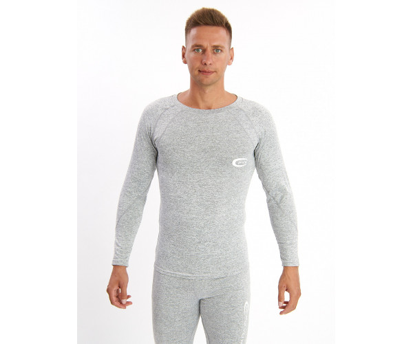 Термобелье мужское светло-серого цвета 2208SS