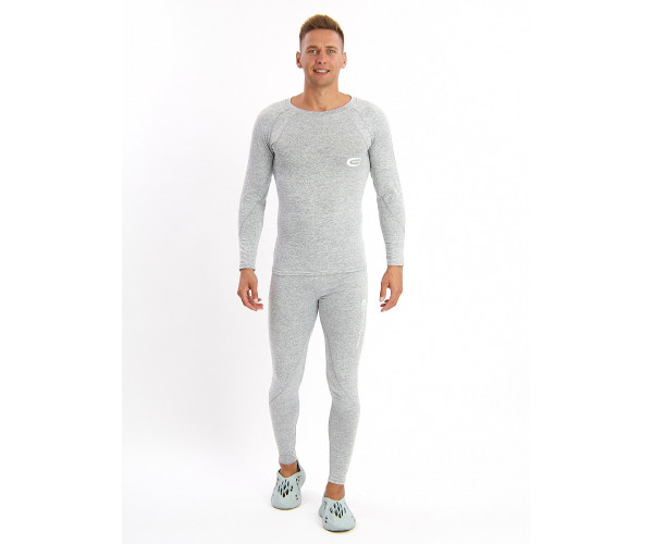 Термобелье мужское светло-серого цвета 2208SS