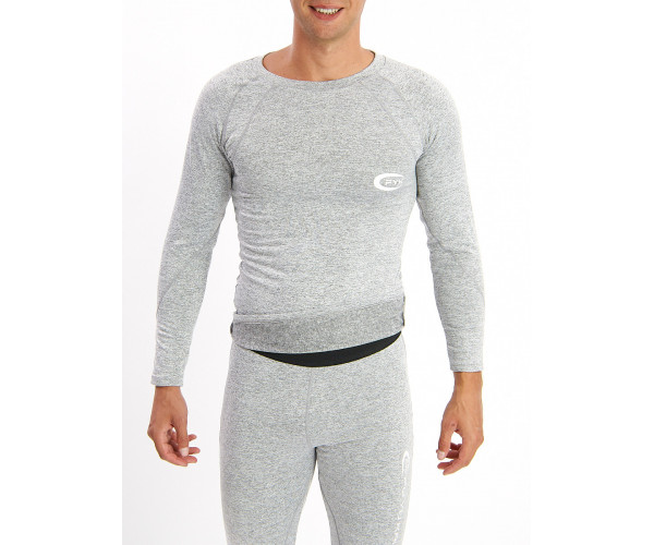 Термобелье мужское светло-серого цвета 2208SS